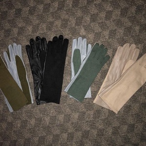 Guantes NOMEX FLIGHT Pilot resistentes al fuego negro, verde, bronceado, salvia de alta calidad precio al por mayor hechos a medida - Product Image 1