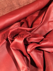 Alta calidad Isonz Leather Zone Genuine Cow Napa Leather y Faux PU Leather PVC Microfiber Suede-Patrón terminado - Product Image 2