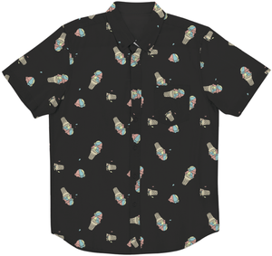 เสื้อเชิ๊ตผ้า35% สำหรับผู้ชายเสื้อเชิ๊ตผ้าโพลีเอสเตอร์ย้อมสี65% สำหรับฤดูร้อน - Product Image 2