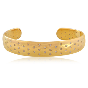 กำไลข้อมือเพชรสีทองสไตล์อินเดียกำไลข้อมือ925ชุบสีเหลืองเงินกำไลข้อมือทำมือจากอินเดีย - Product Image 2