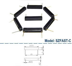 磁気理論を備えた21mmピッチのプラスチック成形リードスイッチセンサー - Product Image 1