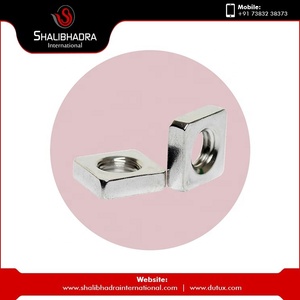 Prix de gros du fabricant indien Écrou carré en laiton Écrou hexagonal Filetage M3 Acier Matériau en acier inoxydable Outils de quincaillerie en zinc - Product Image 4