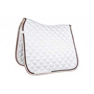 Fourniture directe de tapis de selle anglais en tissu matelassé coton doux et mousse remplie de doublure en polycoton - Product Image 4