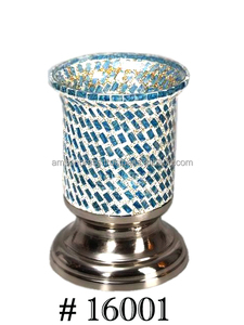 Grande lampe créative en verre aluminium et métal - Product Image 3