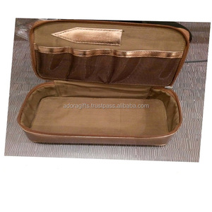 Sac cosmétique en cuir avec miroir pour cadeaux Pochette pour rouge à lèvres et brillant à lèvres à l'intérieur du miroir promotionnel - Product Image 1