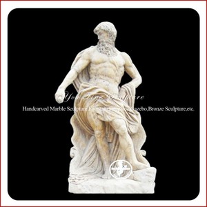 Estatuas de <span class=keywords><strong>Poseidón</strong></span> de mármol occidental Natural clásico a la venta - Product Image 6