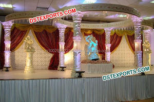 Manap en cristal pour mariage, nouveau Design de décoration indienne, meilleur Design, - Product Image 6