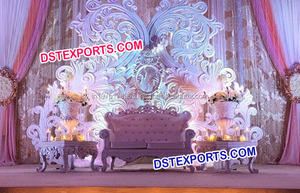 เส้นใยหรูหราแกะสลักแผงหลังเวทีจัดงานแต่งงานที่ทันสมัยแผงเวทีนิยายแต่งงานที่แตกต่างกันแผงฉากหลังขั้นตอน - Product Image 2