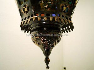 BR6 Egyptian Art Handmade Metal <b>Candlestick</b> <b>Holder</b> Elegant Home Decoration Lantern/Light/Lamp - Product Image 5