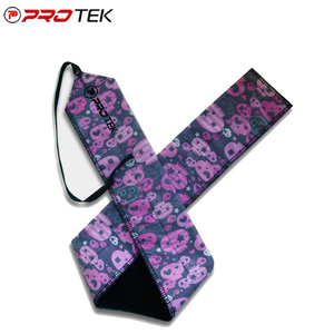 Cómodas muñequeras de fuerza de algodón, accesorios de equipo de Fitness para correas de levantamiento de pesas - Product Image 4