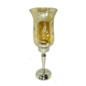 Best Selling Product Metal Candle <b>Lamp</b> Dinner <b>Table</b> Top Decoration Candle <b>Lamp</b> <b>Glass</b> Chimney - Product Image 2