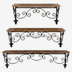 Metal Wood Claudette Wall Shelf 3 Piece Set - Product Image 1