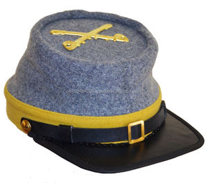 Usine Logo personnalisé patchs combattant Reproduction uniforme brodé à la main civil nouveau Kepis - Product Image 5