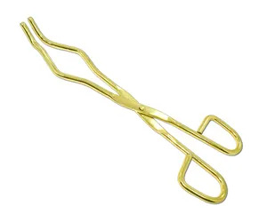 CRUCIBLE BRASS TONGS FORCEPS FOR HOLDING MOLDS MOULDS AND FURNACE CASTINGS DIES TOOLS ITEMS ETC