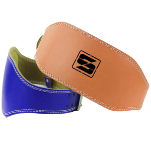 Entrenamiento de gimnasio personalizado ajustable cuero de vaca genuino levantamiento de potencia impresión personalizada logotipo y bordado - Product Image 2