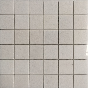 Tinh thể trắng đánh Bóng Vuông travertine khảm <span class=keywords><strong>48x48</strong></span> đá tự nhiên thiết kế hiện đại hình lục giác gạch hồ bơi căn hộ nội thất bằng đá cẩm thạch - Product Image 1