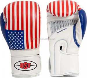 Drapeau personnalisé Gants de boxe de combat MMA de qualité supérieure pour l'entraînement de combat Gants de boxe en cuir - Product Image 5