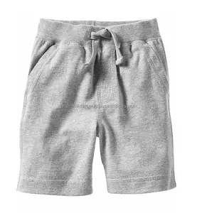लड़कों लघु पक्ष जेब के साथ 100 कपास गर्मियों के कपड़ों की पतलून बच्चा बच्चों सादे आकस्मिक पहनने पैंट बच्चों के कपड़े