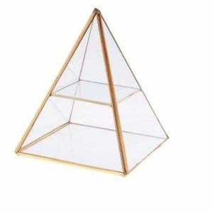 Jarrón de Terrario de cristal geométrico tradicional elegante para decoración del hogar, venta completa, mesa, planta de Navidad - Product Image 6