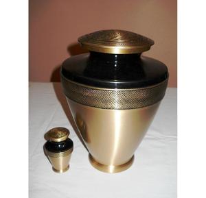 Urnas de cremación de Metal impresas en blanco para cenizas humanas Urnas de entierro masculinas y femeninas adultas para cenizas Urnas de cremación para adultos - Product Image 5