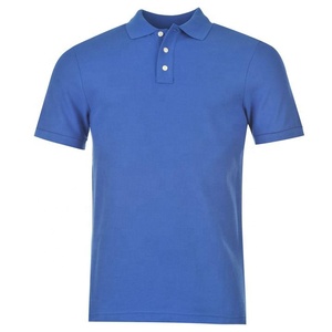 100% algodón personalizado para camisetas de polo tela de punto de color sólido - Product Image 3