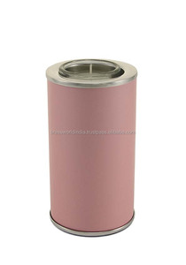 Blue Adult American Style Metal <b>Tealight</b> Cremation Urn by Brassworld India - Product Image 6