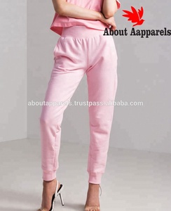 กางเกงวอร์มเอวสูงเซ็กซี่สำหรับผู้หญิงกางเกงวอร์มสีดำขาว - Product Image 2