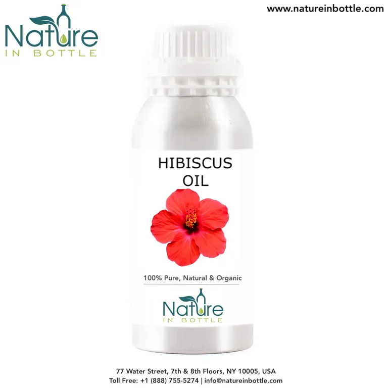 Minyak Esensial Hibiscus Organik | Mawar Cina | Hibiscus Rosa-Sinensis-Harga Grosir Massal-Minyak Esensial Murni dan Alami