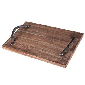 Bandejas rectangulares de madera para servir en forma de rectángulo, bandejas de artículos múltiples, para bodas y fiestas, las mejores ofertas - Product Image 1