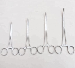 Vente en gros OEM de pinces de pêche volantes courbes en acier inoxydable avec logo personnalisé outils de pêche support de crochet d'aiguille logo personnalisé - Product Image 4