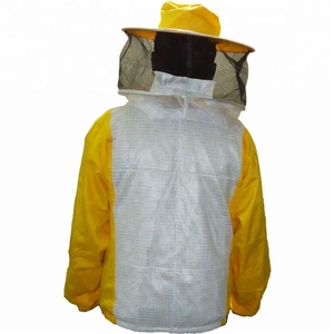 Chaqueta de protección de apicultura de alta calidad, capucha redonda, tres capas, ventilación, seguridad - Product Image 2