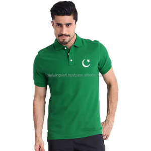 Golf de hombre de algodón 100% de alta calidad para camisa Polo diseño personalizado patrón sólido bordado Anti-Pilling Casual Smart Knitted - Product Image 2