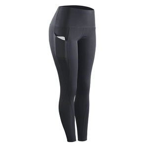 Pantalones Deportivos para Mujer, Talla Grande, con Logotipo Personalizado, Diseño a Cuadros, Secado Rápido, Transpirables, Elásticos, con Bolsillos, Leggings de Fitness Viky - Product Image 1
