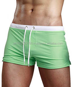 Maillot de bain, short de bain, avec poches à fermeture éclair, pour hommes, nouvelle collection 2020 - Product Image 4