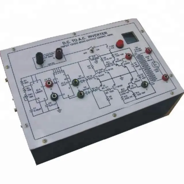 Good Quality exporter of D.C. To A.C. Inverter (Input 12V DC 80AH Output 230V AC, 40W) with one year warranty