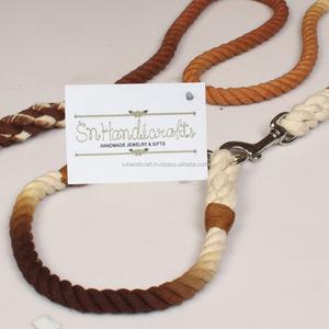 Rope <b>Collar</b> for Dog,Pastel Pink Dog Rope <b>Collar</b>,Doggy <b>Collar</b>, <b>Pet</b> <b>Collar</b>, Rope Accessories, Girl Dog Rope Apparel - Product Image 2