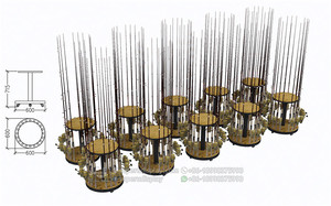 Cửa Hàng Cá Tùy Chỉnh Thiết Kế Cần Câu Hiển Thị Giá Đứng Cần Câu Cá Reel Đứng Hiển Thị - Product Image 3