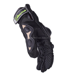 Guantes de Motocicleta Unisex de Media Palma, de PU, Resistentes al Viento - Product Image 6