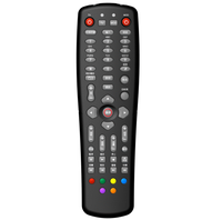 Control Remoto Universal de Plástico para Aire Acondicionado, TV y Ventilador, con Código Variable, Apagado Automático, Funciones Automáticas para Hogar Inteligente