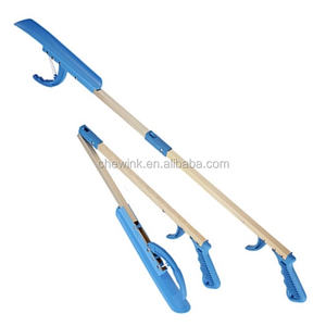 Ayudante de zapato plegable PP 80cm Longitud 42cm Longitud plegable Suministro de ayuda para el cuidado de ancianos - Product Image 1