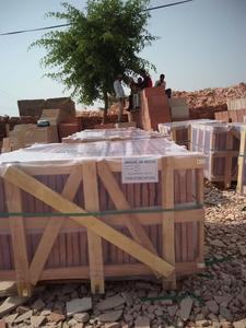 แผ่นปูหินทรายสีแดง GRA กระเบื้องปูพื้นกลางแจ้งสำหรับทางเดินในสวนทางเดินภายนอกอาคารต่ำรับประกัน5ปี - Product Image 4