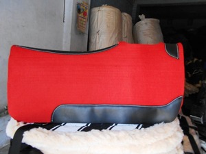 <b>Felt</b> Fabric Lined Saddle <b>Pad</b> - Product Image 2
