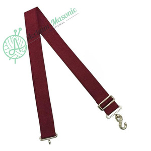 Extension de ceinture maçonnique marron, accessoires maçonniques - Product Image 2