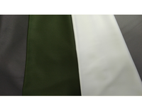 Kain Satin 100% Poliester Tenun Polos Warna Solid Bahan Pakaian untuk Abaya dan Pakaian Pria Muslim Buatan Korea OEM