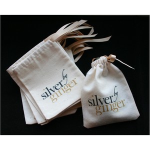 ขายส่งราคาถูกขนาดเล็ก Drawstring ถุงของขวัญผ้าธรรมชาติ100% ผ้าฝ้ายถุง Drawstring - Product Image 4