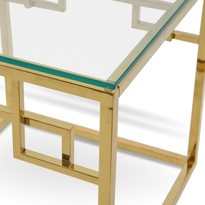 High Quality Nordic Minimalist Square Coffee <b>Table</b> Modern Indoor Use Metal Side <b>Table</b> with <b>Mirrored</b> Finished New Design - Product Image 4