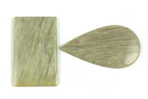 2ชิ้นแจสเปอร์ธรรมชาติทรงลูกแพร์สี่เหลี่ยมผืนผ้ากะรัต122กะรัตคริสตัลเรียบลวดห่อเครื่องประดับขายส่ง - Product Image 2