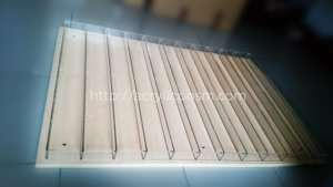 Estante de exhibición de esmalte de uñas, diseño colgante para uso en supermercado, marca acrílica DPP, organización conveniente - Product Image 2