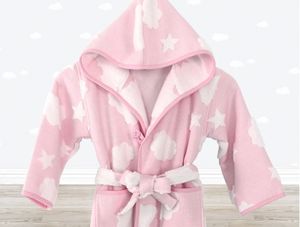 Peignoir en éponge pour bébé, serviette de bain personnalisée avec des animaux pour enfants - Product Image 2