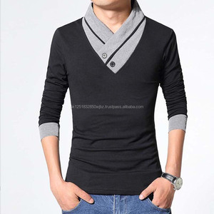 เสื้อยืดผู้ชายดีไซน์ใหม่-แบบเรียบ/มีโลโก้ 100% ผ้าฝ้าย แขนสั้น ออกแบบเองได้ - Product Image 1